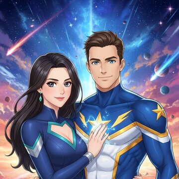 KI-Comic-Stil Anime