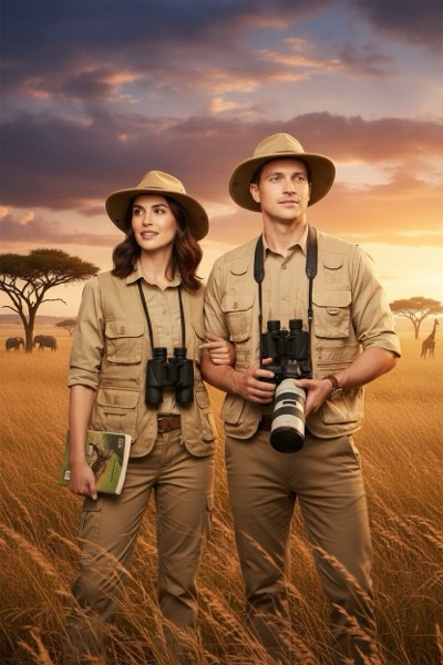 KI-Stil Safari