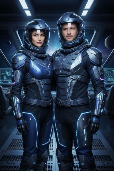 KI-Stil Sci-Fi